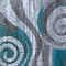 Flash Furniture Turquoise 2' x 7' Modern Swirl Pattern Area Rug OKR-RG1103-27-TQ-GG - alternate 6
